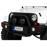 Elektrické autíčko Jeep All Terrain - nelakované - biele